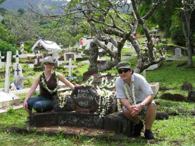 Hiva Oa - Calvaire Cemetary, Paul Gauguin's grave