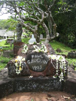 Hiva Oa - Calvaire Cemetary, Paul Gauguin's grave