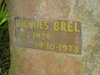 Hiva Oa - Calvaire Cemetary, Jacques Brel's grave