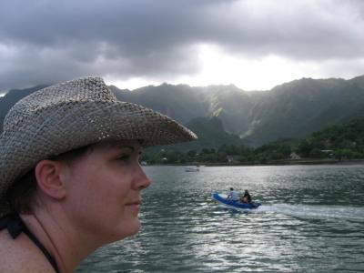 Nuku Hiva - on the pier in Taiohae Bay