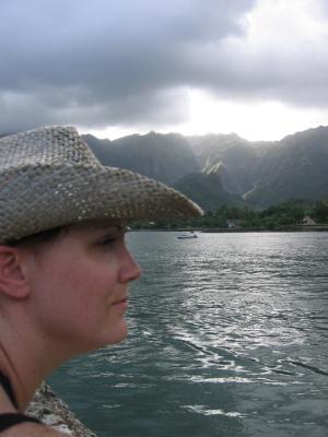 Nuku Hiva - on the pier in Taiohae Bay
