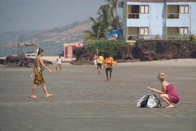 Waiting on the Beach North Goa