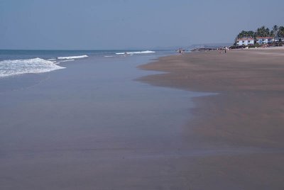 Wide Sandy Beach North Goa