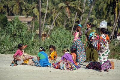 Beach Sellers Arambol