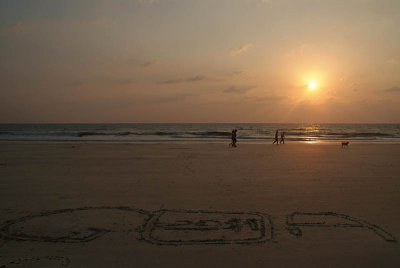 North Goa at Sunset