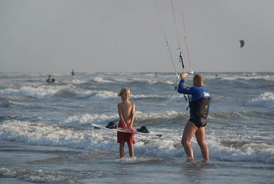 Preparing to Kite Surf Mandrem 05