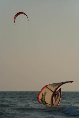 Kitesurfer Down Mandrem