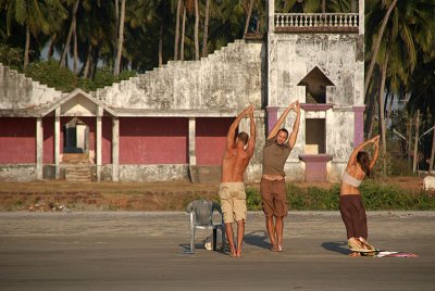 Yoga on the Beach Mandrem 03