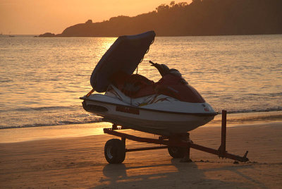 Jetski on Palolem Beach