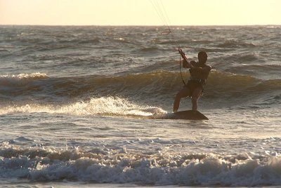 Kitesurfing at Arambol