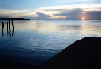 Sunset on Caye Caulker, Belize