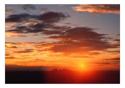 The Sun Sets on the Olgas