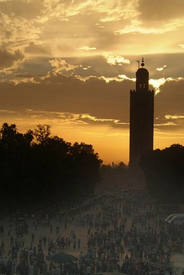Koutoubia at Sunset