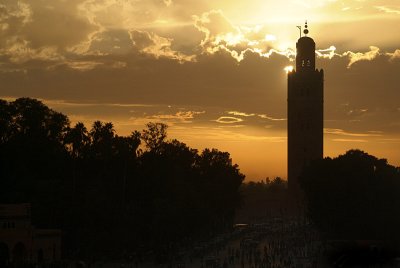 Koutoubia at Sunset