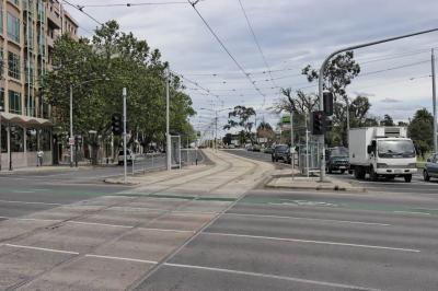 To St Kilda Beach