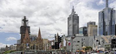 Skyline from Yarra