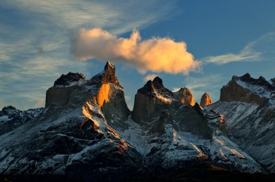 Cuernos del Paine at Sunrise