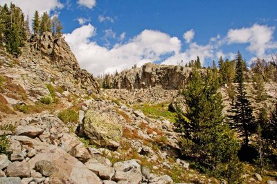 Hiking in the Wind River Range