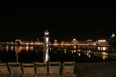 The Boardwalk at night