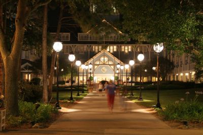 Beach Club at night