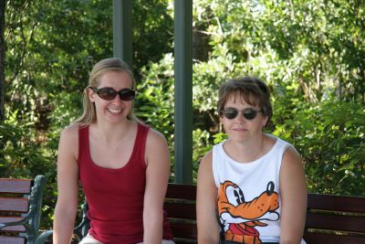 Mallory and Carol soaking it all in