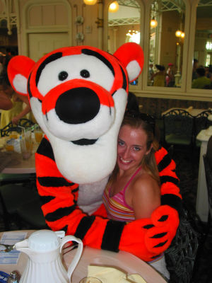 Tigger loves Mallory!