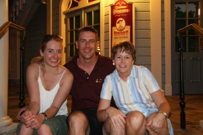Mallory, Steve, and Carol are all smiles