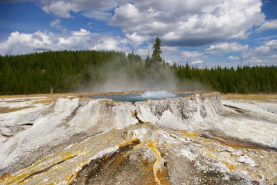 Upper Geyser Basin/ Punch Bowel Spring