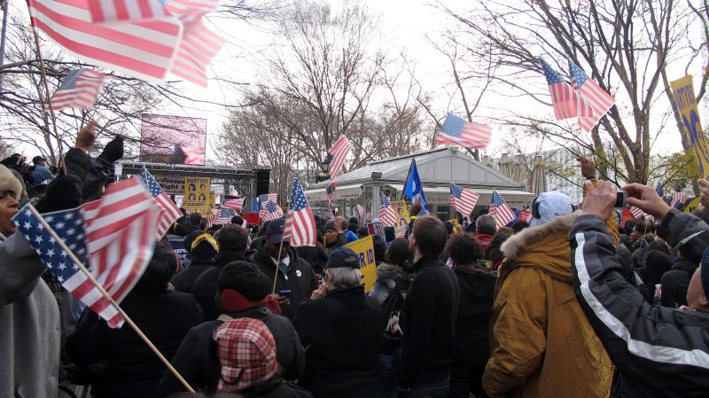 Voters Rights Protest March for 99 Percent