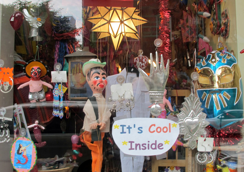 Mexican Folk Art Store Window