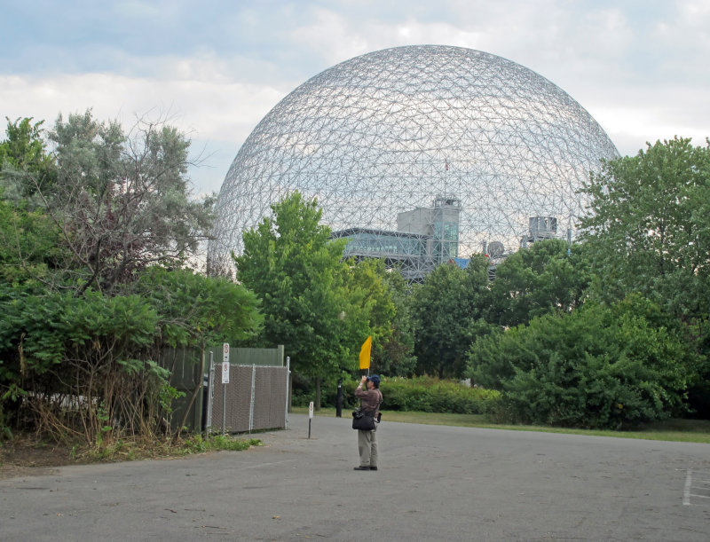 Bird Watcher at the Biosphere