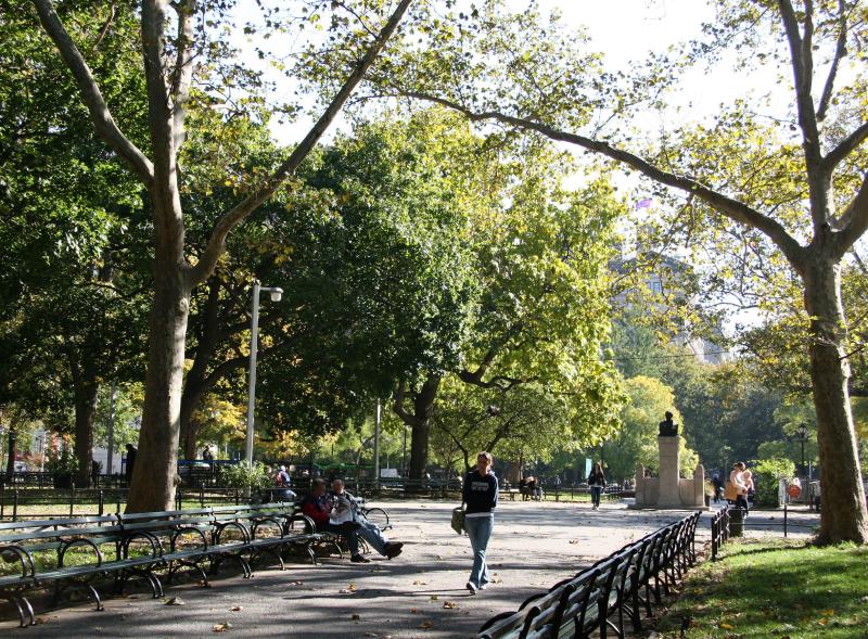 Central Walkway - East View