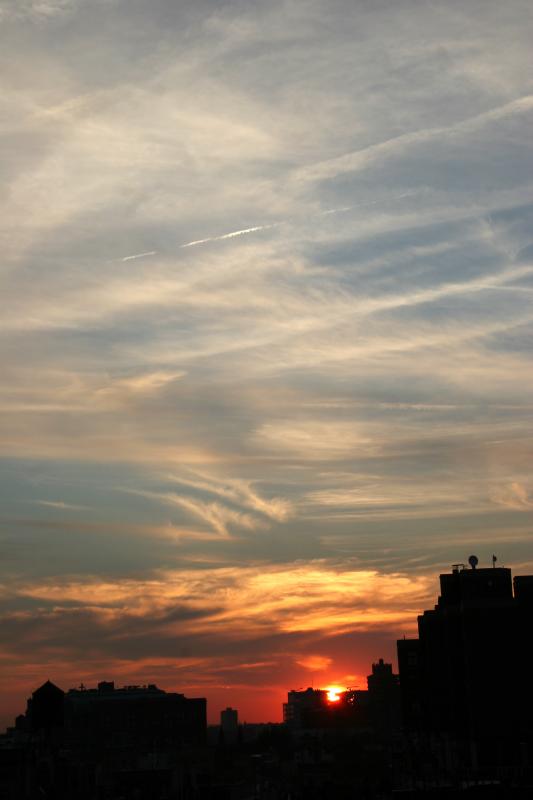 Sunset - West Greenwich Village & New Jersey Palisades