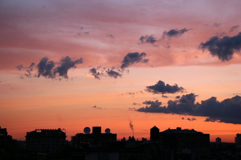 Sunset - West Greenwich Village & New Jersey Palisades