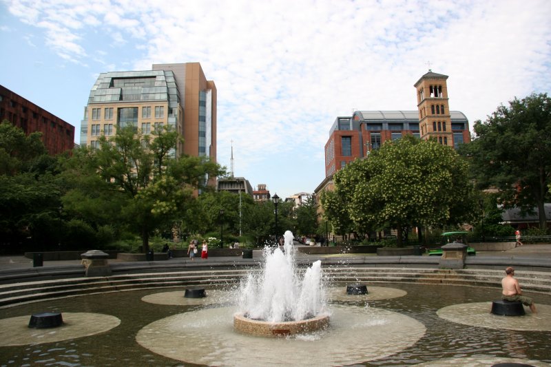 Fountain Plaza - South View