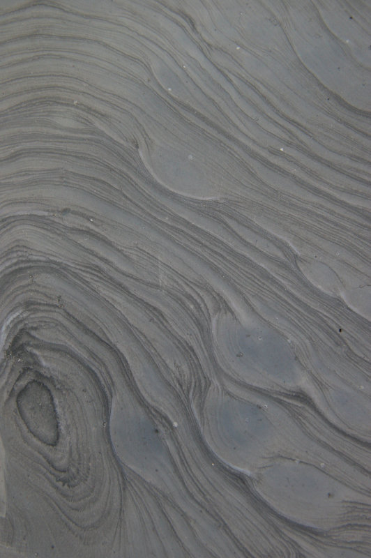 Water Residue in the Bottom of a Glass Bowl