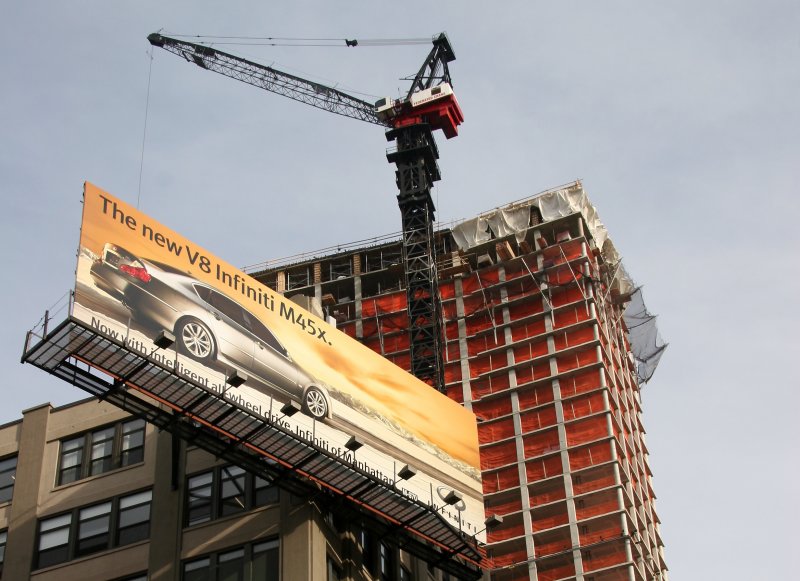 Trump SOHO Hotel/Condo Tower & Infinity Car Billboard