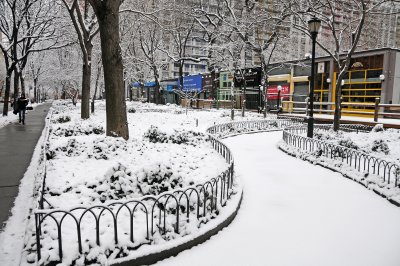 Snow Day - LaGuardia Place Garden