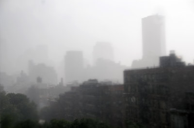 Rain & Mist - Downtown Manhattan Skyline