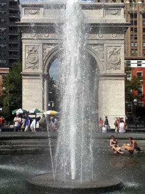 At the Fountain