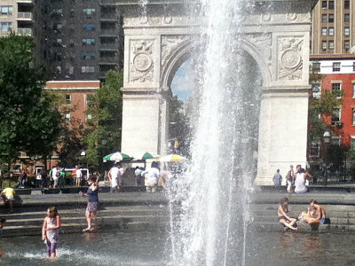 At the Fountain