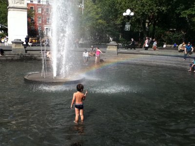 At the Fountain