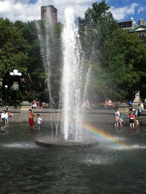 At the Fountain