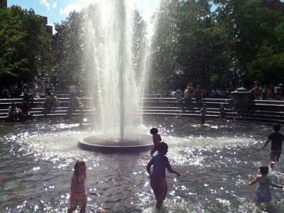 At the Fountain