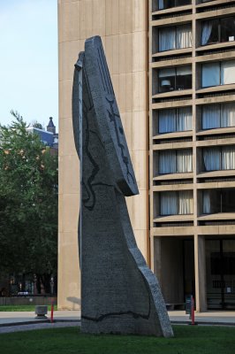 Picasso Syvette Sculpture at NYU Silver Towers