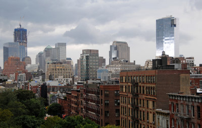 Approaching Showers - Downtown Manhattan