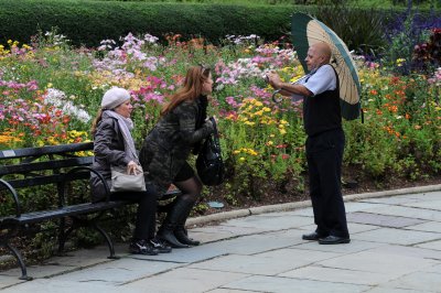 October 21, 2011 Photo Shoot - East 110th Street, Central Park & Conservatory Gardens