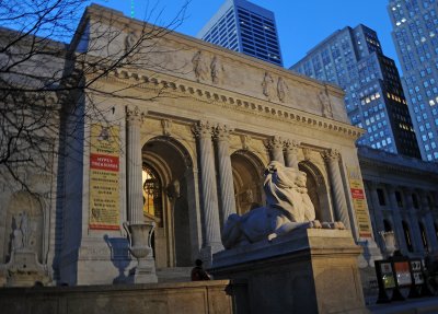 Evening - New York City Public Library