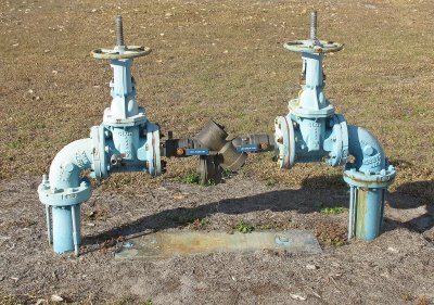 Plumbing on Sarasota High School Grounds