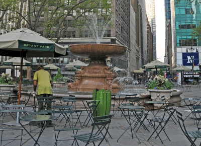 Fountain Plaza - West 41st Street View